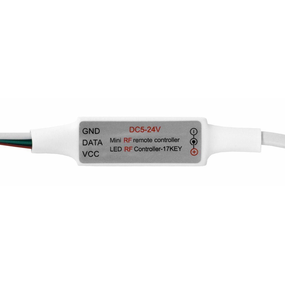 Мини-контроллер ELF YC102W-3 с радиоуправлением, SM-control, 5/24В ELF-miniRF-YC102W-3