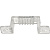Крепеж на стену Feron 3W для дюралайта LEDF3W LD127 26097